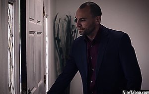 Confused Latina got used by dirty guy after she cleaned his house