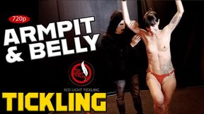 Defenseless Ticklish Mia Belly and Armpits Tickled Tied Up | First Time Topless and Restrained | Tied and Merciless Tickled | Intense Tickle Domination Belly Tickling Armpits Tickle | 720P HD