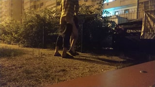 Fucked with cancer in the yard