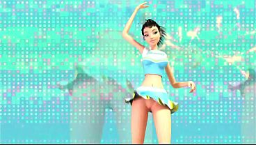 3DGSPOT - Big Titties Girls Do Hard Scissoring During Wrestling Fight! ANIMATED SEX!