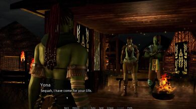 Orc girl rift harem tears me up hentai anime cum magic