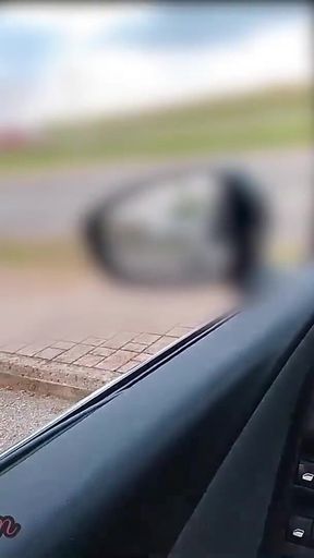 Hot MILF French in a Car Parking Suck Big Cock of a Stranger for Her Husband - Misscreamy