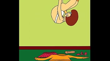 Velma&#039_s shemale contortion orgasm