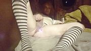 TGIRL'S SOLO RITUAL MERGES BREATH THROUGH THICK ASS