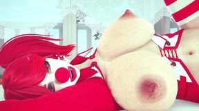 fuck your clown until she breaks - pov hentai
