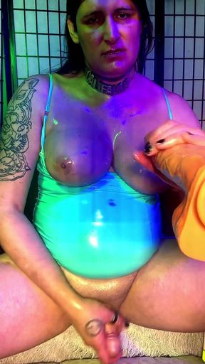 Oiled N Loving Handjob and Blowjob