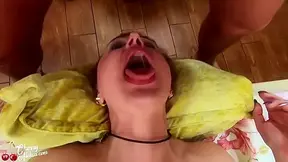 Horny Stepmom Facefuck Big Dick And Hard Anal - Cum In Mouth