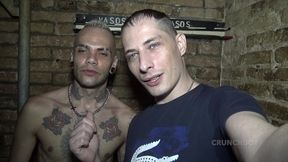 bareback meeting in backroom in madrid with fetish outfits