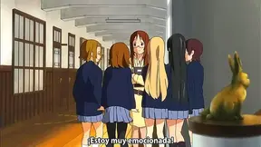 K-On! Cuties Rock Out with Steamy Lesbian Sessions After School Jam