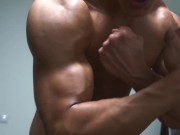 Showing off - Young Shredded Physique & Cock - AndrewAD