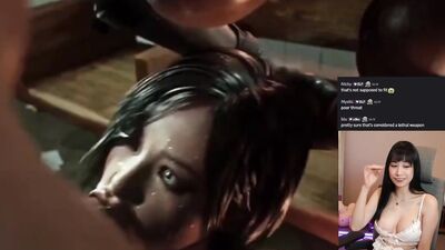 Ada Wong & Sheva's Dong in Action: A Cosplay Adventure with Uncensored Action!