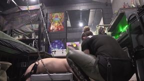 Whipping this ASS Nice RED and STRETCh this DIGG