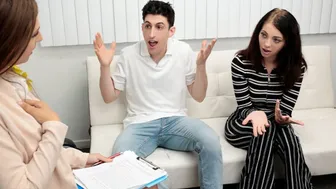 Milf doctor Kenzie Love helps stepsiblings explore their sexuality