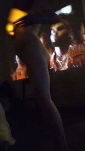 HOT, Petite, Naked, Spun and feeling myself while Chris Brown made me twerk by candlelight Part 2