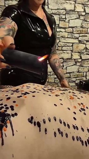 Double Domme Wax Play