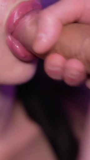 Spectacular moment from &quot;Cum in mouth and on lips compilation! Cum play swallow&quot;