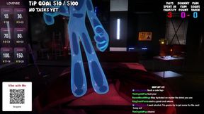 Slimeboy Twink Choked Moaning VR Gloryhole Blowjob