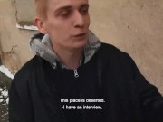 CZECH HUNTER 415 -  Redhead Dude Gets A Big Cash Offer To Get Drilled In The Ass
