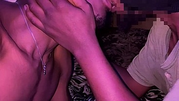 Horny neighbor romantic foreplay