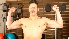 Fit Brunette Stud Fred Flexes Hard Then Cums With Pure Ecstasy – SeanCody