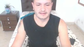 Jerking with Ass Play Until Cum