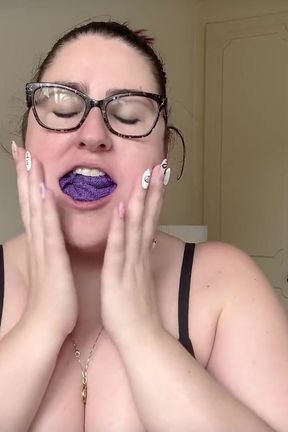 Lacey - Self Gag Fun and Orgasms After Gym Part 1
