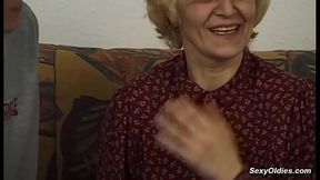 Skinny hairy pussy and armpits mature lady gets fucked by big dick