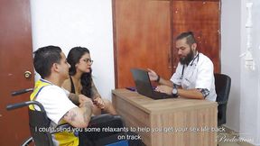 I'm taking my whore of a wife so the specialist can fuck her pink cunt too