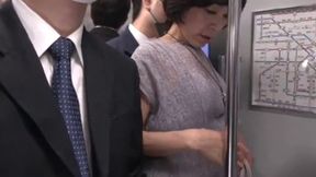 Train-Induced Pleasures of Married Mother Miyako Hori at Fifty