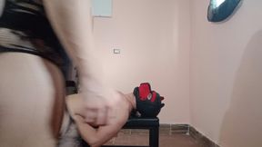 facesitting with slaps