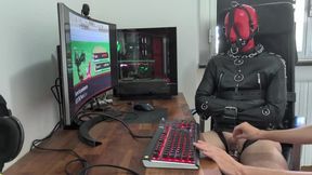 BDSM gay gaming with my favourite slave toy