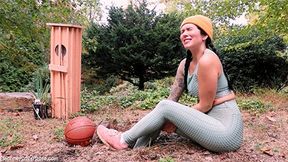 * 854x480p * Basketball Practice Leaves My Sneaker Stuck Outside - Mp4