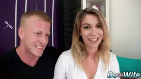 Insatiable wife Ani Blackfox takes her husband's cock up her ass