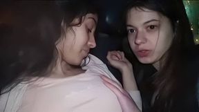 Dollscult Public Threesome And Cum In Car Cum Swallow, featuring  Dollscult
