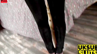 UK Sub Slut's Big Boob Blonde Gets Rough Sex & Domination in Bondage Dungeon
