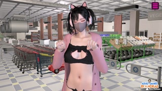 EP5: Mion Walking Naked in the Washroom - Female Anchor Next Door