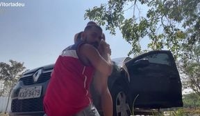 uber leitou meu cu dentro do carro