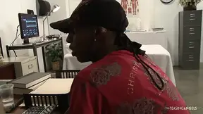 Kinky doctor drools on a BBC and takes it deep in her pussy