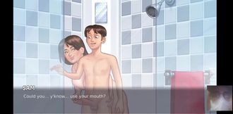 I GAVE MY STEPMOM ANALINGUS IN THE SHOWER AND SHE GAVE ME HANDJOB.DEBBIE SEX SCENE!