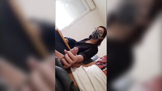 OMG !! this Dude is Throwing his Penis into the Waiting Room