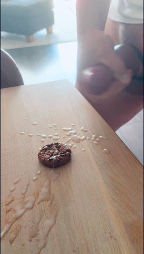 Big cumshot in slowmotion
