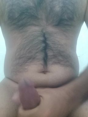 Milky handjob with full shaking.