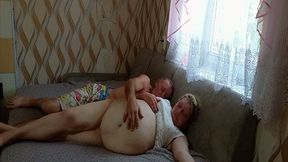 Inflate your belly for arousal MP4
