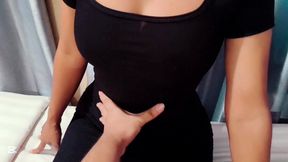 Hot Wife Fucked with Stranger and cockold talk sex with dirty mind. Hungry sex turn to angry sex anf cheatung wife fantasty