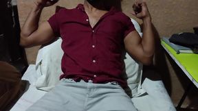 I was feeling horny at home when I was alone so I masterbate myself