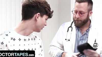 Kinky Doctor In Uniform Joel Someone Examines All Holes Of Soccer Boy Zayne Bright - Doctor Tapes