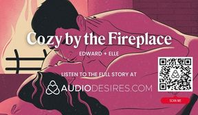 asmr audio porn romantic fuck with your boyfriend by the fireplace  fingering