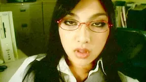 Sultry Woman in White Lingerie Moaning During Hard Sex Scene