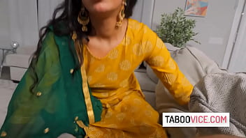 Indian stepdaughter fucks with her new stepdad - Jasmine Sherni