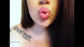 lipstick application quickie